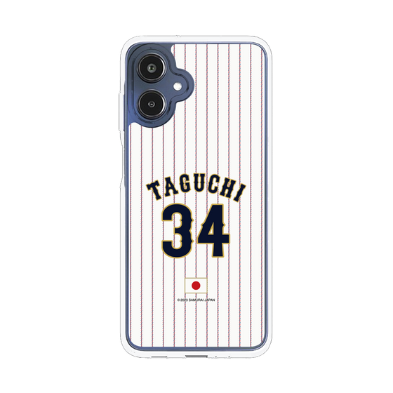 スリムプロテクションケース［ 侍ジャパン - ホーム #34 TAGUCHI ］