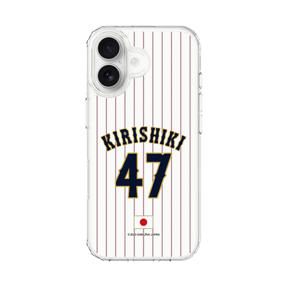 スリムプロテクションケース［ 侍ジャパン - ホーム #47 KIRISHIKI ］