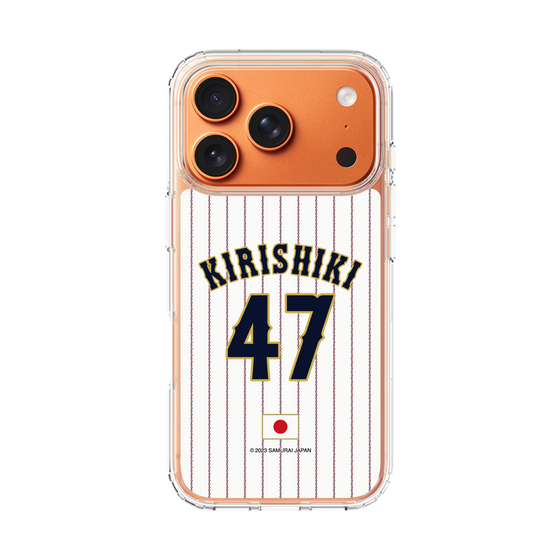 スリムプロテクションケース［ 侍ジャパン - ホーム #47 KIRISHIKI ］