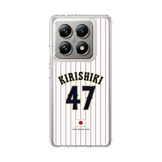 スリムプロテクションケース［ 侍ジャパン - ホーム #47 KIRISHIKI ］