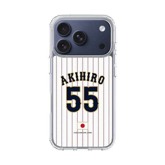 スリムプロテクションケース［ 侍ジャパン - ホーム #55 AKIHIRO ］