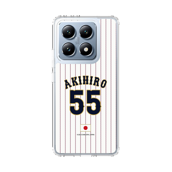 スリムプロテクションケース［ 侍ジャパン - ホーム #55 AKIHIRO ］