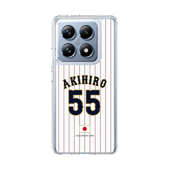 スリムプロテクションケース［ 侍ジャパン - ホーム #55 AKIHIRO ］