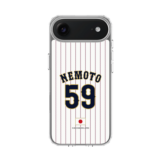 スリムプロテクションケース［ 侍ジャパン - ホーム #59 NEMOTO ］