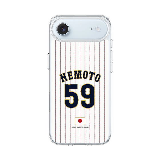 スリムプロテクションケース［ 侍ジャパン - ホーム #59 NEMOTO ］