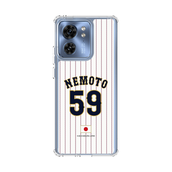 スリムプロテクションケース［ 侍ジャパン - ホーム #59 NEMOTO ］