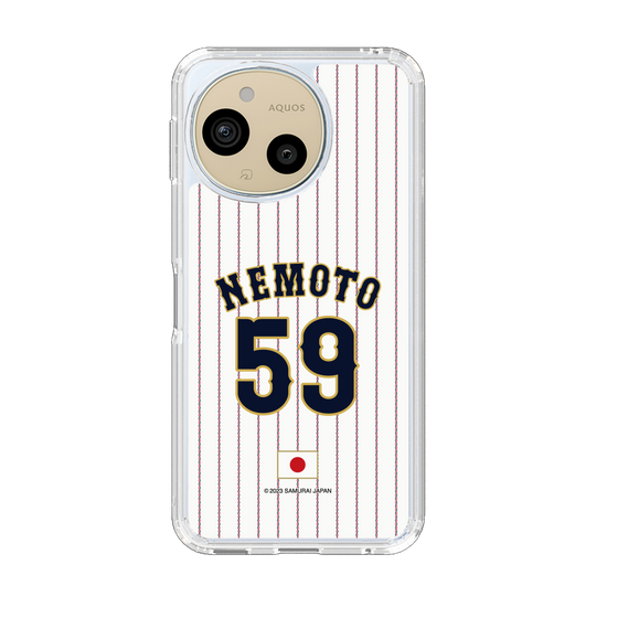 スリムプロテクションケース［ 侍ジャパン - ホーム #59 NEMOTO ］