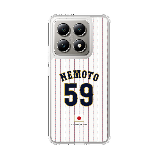 スリムプロテクションケース［ 侍ジャパン - ホーム #59 NEMOTO ］