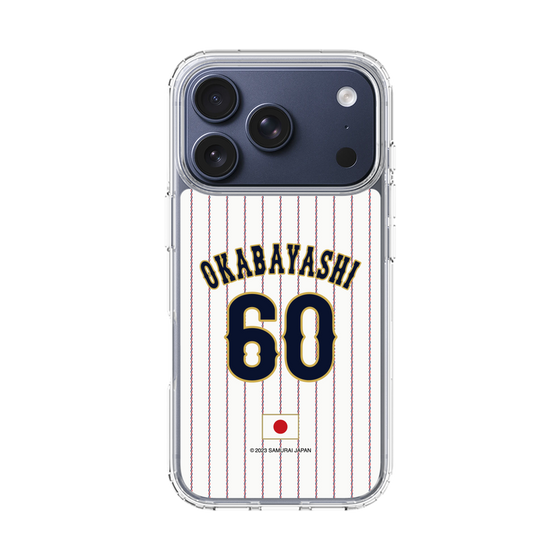 スリムプロテクションケース［ 侍ジャパン - ホーム #60 OKABAYASHI ］
