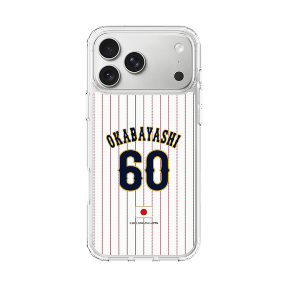 スリムプロテクションケース［ 侍ジャパン - ホーム #60 OKABAYASHI ］