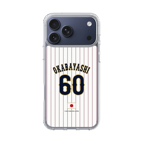 スリムプロテクションケース［ 侍ジャパン - ホーム #60 OKABAYASHI ］