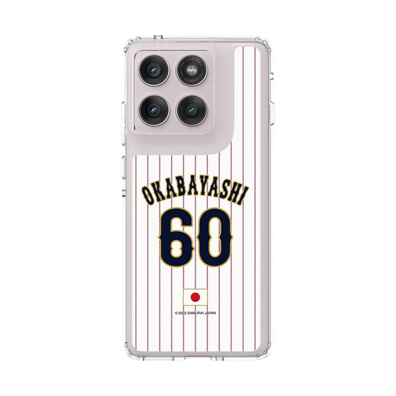 スリムプロテクションケース［ 侍ジャパン - ホーム #60 OKABAYASHI ］