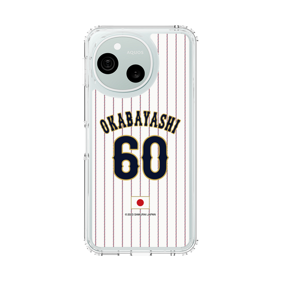 スリムプロテクションケース［ 侍ジャパン - ホーム #60 OKABAYASHI ］