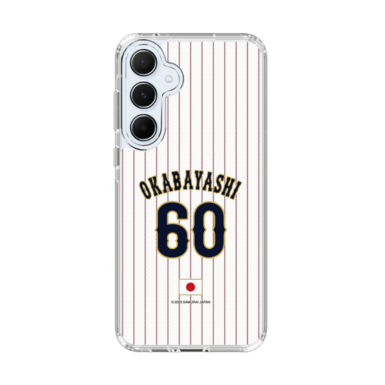 スリムプロテクションケース［ 侍ジャパン - ホーム #60 OKABAYASHI ］