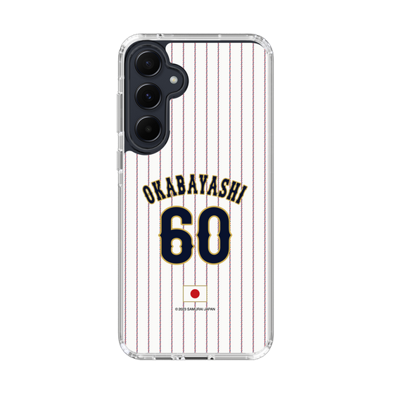 スリムプロテクションケース［ 侍ジャパン - ホーム #60 OKABAYASHI ］
