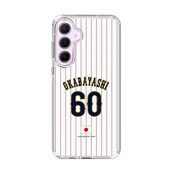 スリムプロテクションケース［ 侍ジャパン - ホーム #60 OKABAYASHI ］