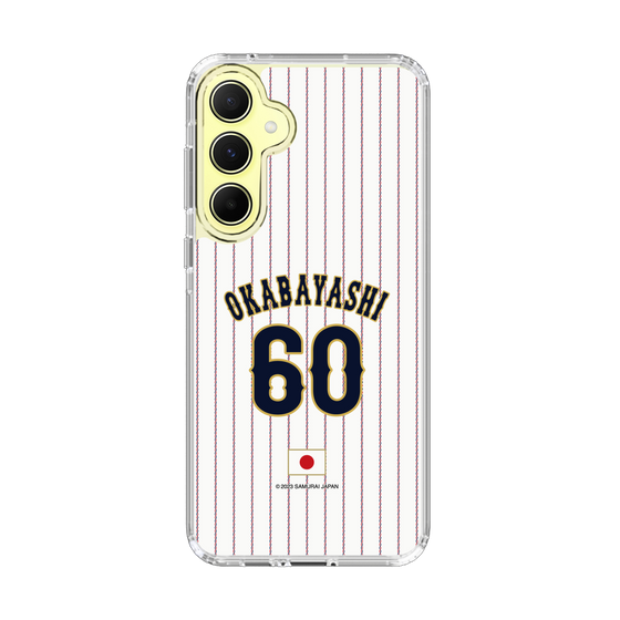 スリムプロテクションケース［ 侍ジャパン - ホーム #60 OKABAYASHI ］