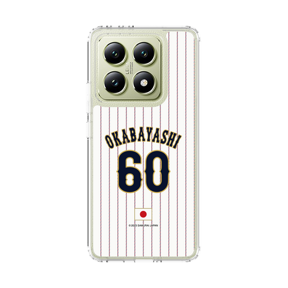 スリムプロテクションケース［ 侍ジャパン - ホーム #60 OKABAYASHI ］