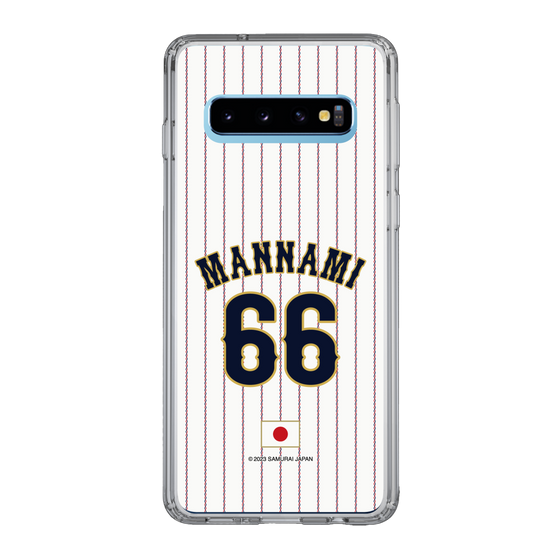 スリムプロテクションケース［ 侍ジャパン - ホーム #66 MANNAMI ］