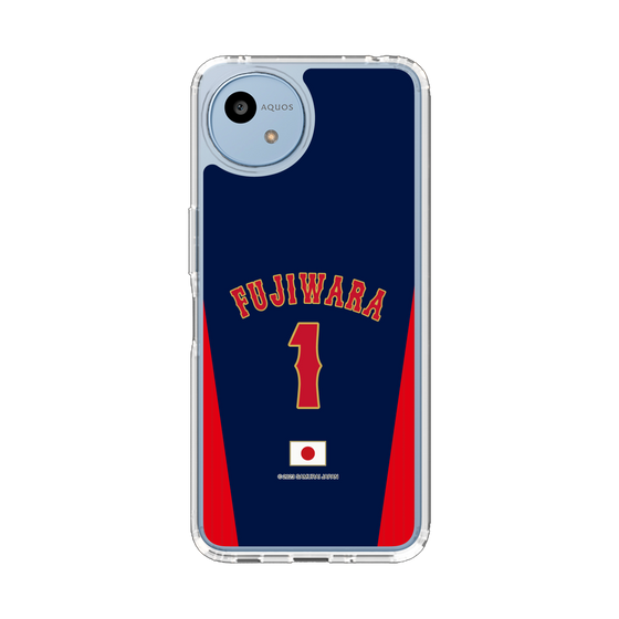 スリムプロテクションケース［ 侍ジャパン - ビジター #1 FUJIWARA ］