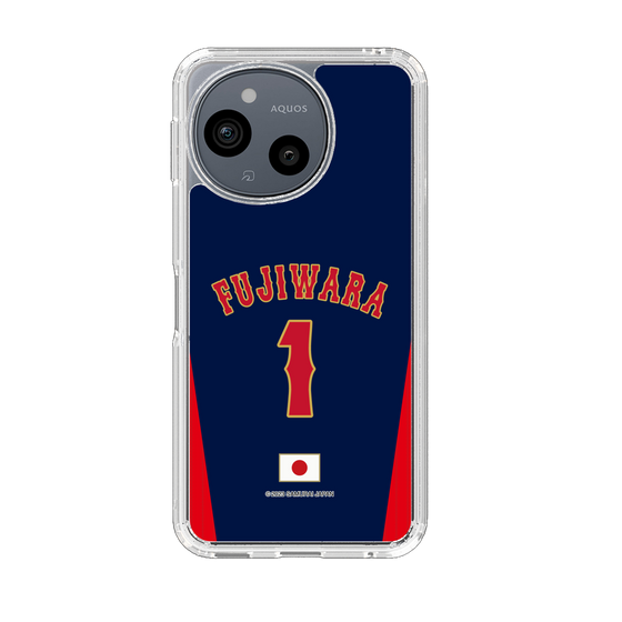 スリムプロテクションケース［ 侍ジャパン - ビジター #1 FUJIWARA ］
