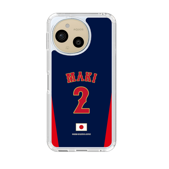 スリムプロテクションケース［ 侍ジャパン - ビジター #2 MAKI ］