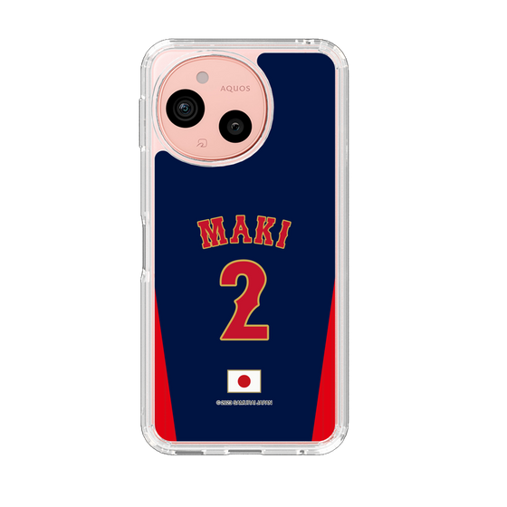 スリムプロテクションケース［ 侍ジャパン - ビジター #2 MAKI ］