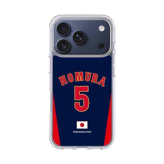 スリムプロテクションケース［ 侍ジャパン - ビジター #5 NOMURA ］