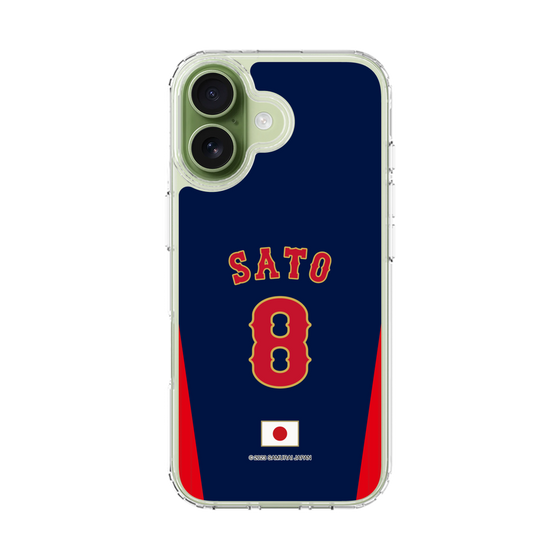スリムプロテクションケース［ 侍ジャパン - ビジター #8 SATO ］