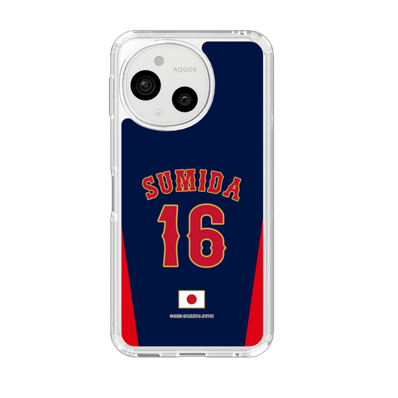 スリムプロテクションケース［ 侍ジャパン - ビジター #16 SUMIDA ］