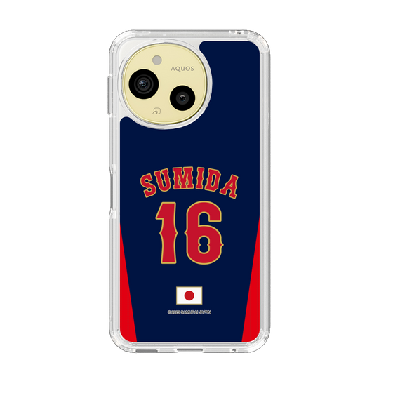 スリムプロテクションケース［ 侍ジャパン - ビジター #16 SUMIDA ］