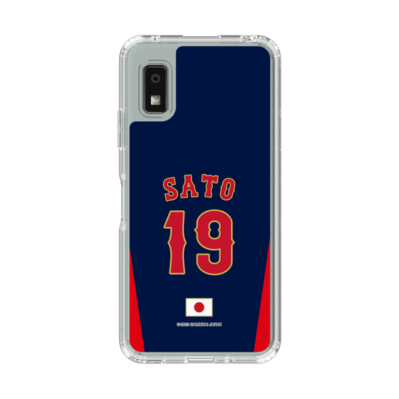 スリムプロテクションケース［ 侍ジャパン - ビジター #19 SATO ］
