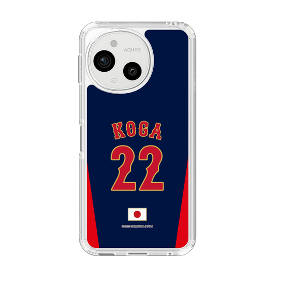 スリムプロテクションケース［ 侍ジャパン - ビジター #22 KOGA ］