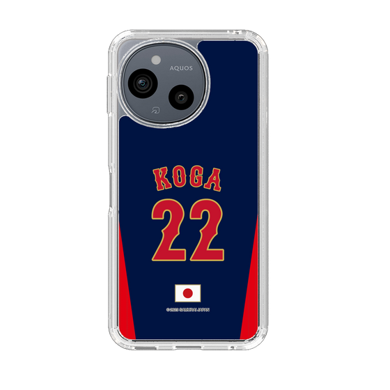 スリムプロテクションケース［ 侍ジャパン - ビジター #22 KOGA ］