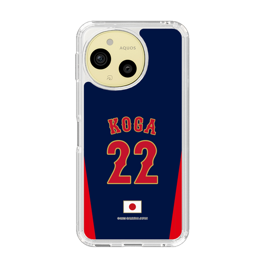 スリムプロテクションケース［ 侍ジャパン - ビジター #22 KOGA ］