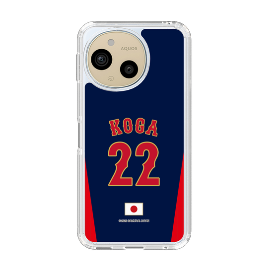 スリムプロテクションケース［ 侍ジャパン - ビジター #22 KOGA ］