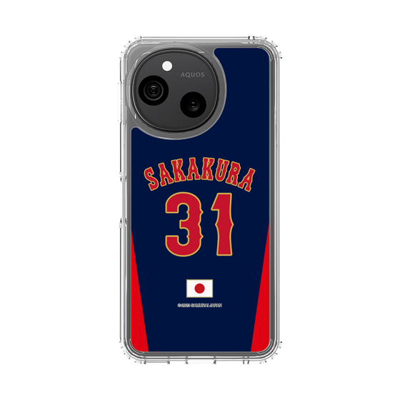 スリムプロテクションケース［ 侍ジャパン - ビジター #31 SAKAKURA ］