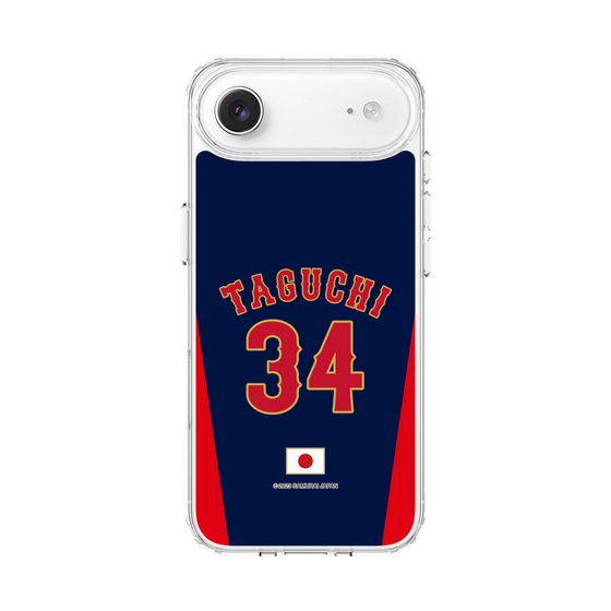 スリムプロテクションケース［ 侍ジャパン - ビジター #34 TAGUCHI ］