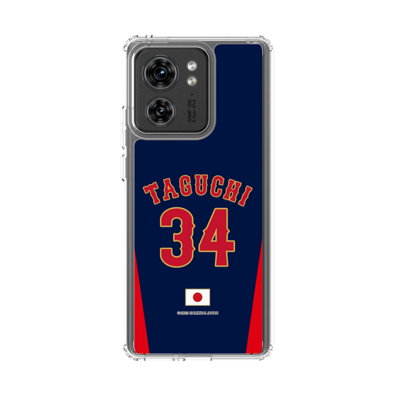 スリムプロテクションケース［ 侍ジャパン - ビジター #34 TAGUCHI ］