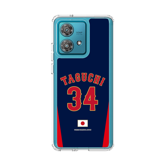 スリムプロテクションケース［ 侍ジャパン - ビジター #34 TAGUCHI ］