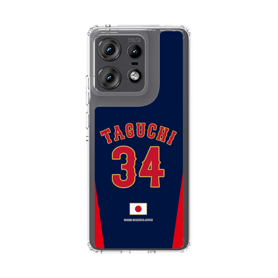 スリムプロテクションケース［ 侍ジャパン - ビジター #34 TAGUCHI ］