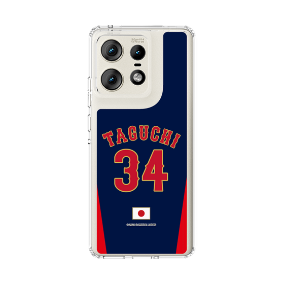 スリムプロテクションケース［ 侍ジャパン - ビジター #34 TAGUCHI ］