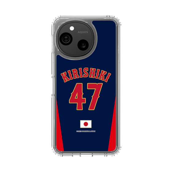 スリムプロテクションケース［ 侍ジャパン - ビジター #47 KIRISHIKI ］