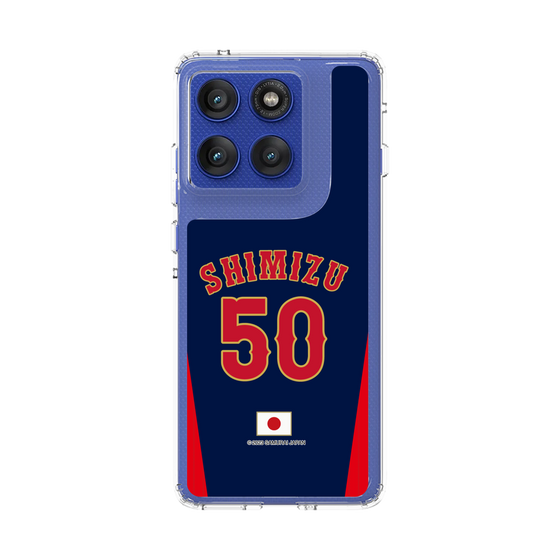 スリムプロテクションケース［ 侍ジャパン - ビジター #50 SHIMIZU ］