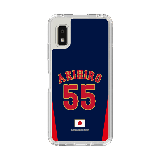 スリムプロテクションケース［ 侍ジャパン - ビジター #55 AKIHIRO ］