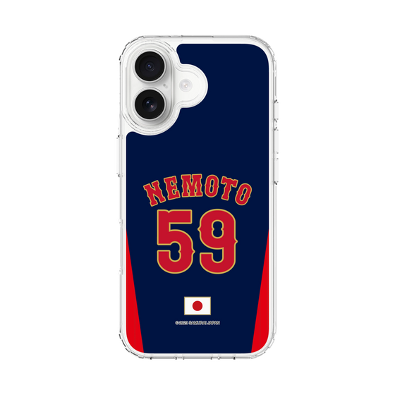 スリムプロテクションケース［ 侍ジャパン - ビジター #59 NEMOTO ］