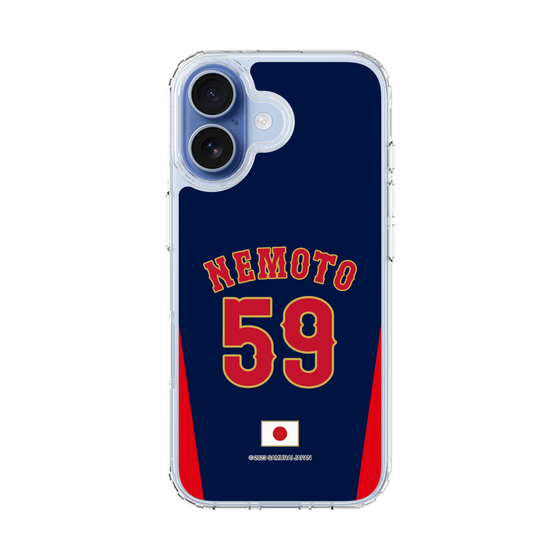 スリムプロテクションケース［ 侍ジャパン - ビジター #59 NEMOTO ］