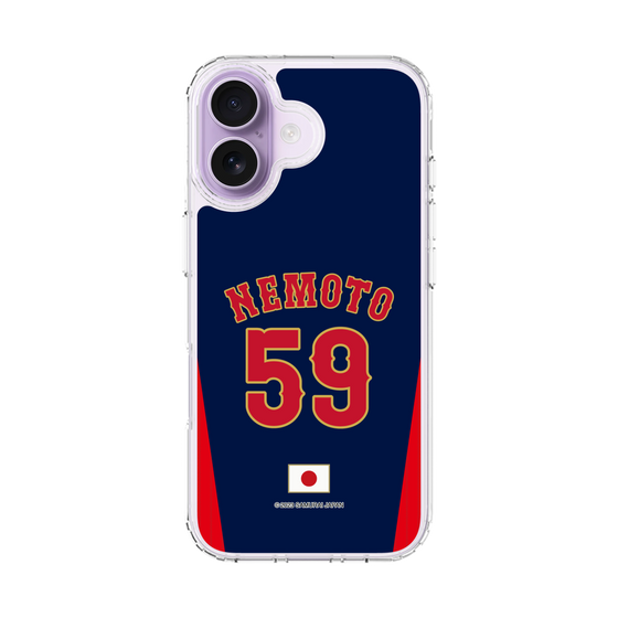 スリムプロテクションケース［ 侍ジャパン - ビジター #59 NEMOTO ］