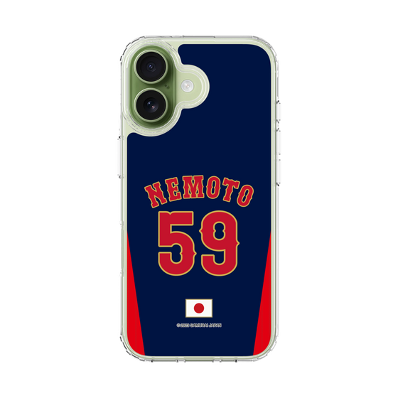 スリムプロテクションケース［ 侍ジャパン - ビジター #59 NEMOTO ］