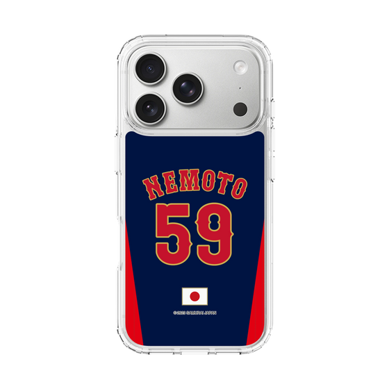 スリムプロテクションケース［ 侍ジャパン - ビジター #59 NEMOTO ］